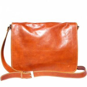 Luca Messenger Bag Italian Leather