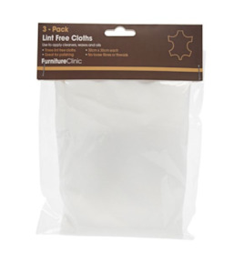 Lint Free Cloth (3 Pack) Italian Leather