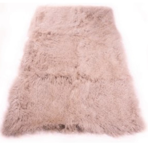 Products: Mongolian Throw - Rose Quartz Home Decor Italian Leather