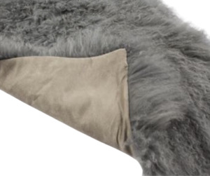 Products: Mongolian Throw - Serenity Home Decor Italian Leather