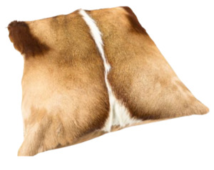 Products: Springbok Cushion - Natural Home Decor Italian Leather