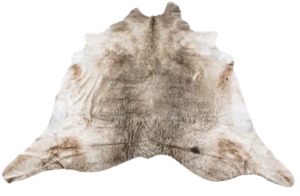 Products: Cowhide Rug - Light Cafe Home Decor Italian Leather