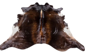 Products: Cowhide Rug - Mahogany Brown Home Decor Italian Leather