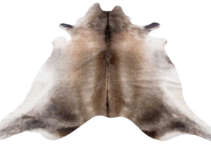 Products: Cowhide Rug - Silver Beige Home Decor Italian Leather