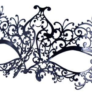 Metal Filigree Masquerade Mask - Ricciolina