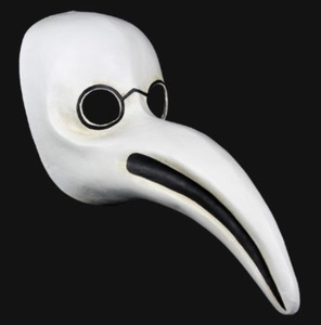 Masquerade Mask, La Peste (Plague Mask) - Cera