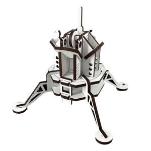 Dad Gifts: Space Moon Lander by Abstract Designs