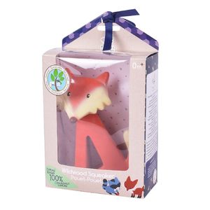 Baby Shower Gifts: Fox Natural Rubber Teether By Tikiri: Age 0+