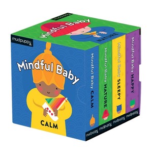 Baby Shower Gifts: Mindful Baby Board Book Set By Mudpuppy