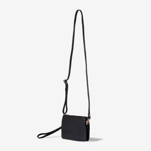 Miss And Mum Gifts: Sienna Triple Crossbody in Forest or Black by Duffle&Co