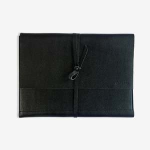 Printer And Stationary Supplies: A4 Lewis Leather Folder in Black or Tan by Duffle&Co