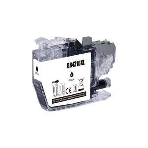 New Arrivals: Compatible Black Inkjet: Substitute to Brother LC431XL LC431