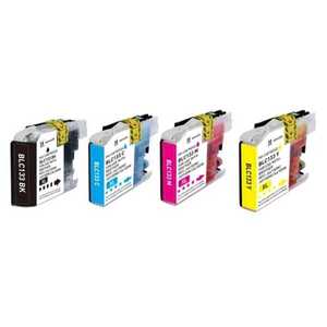 Compatible Inkjet Value Pack: Substitute to Brother LC133 - (1 X Black, 1 X Cyan&hellip;