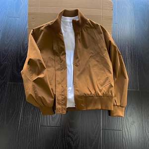 Unisex: Men’s American Retro Brown Pilot Bomber Jacket