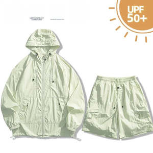 Unisex: Unisex UPF50+ Hooded Sun Protection Jacket