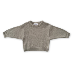 Merino Everyday Pull Over - Grey