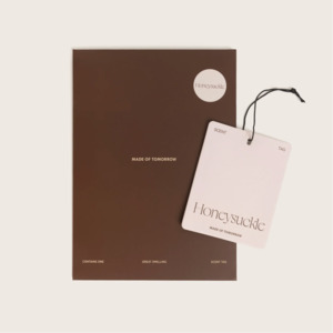 Candles Fragrances: Scent Tag - Honeysuckle