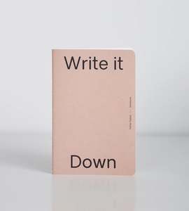Books Stationery: Write it Down Notebook