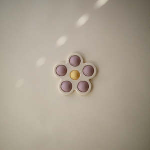 Flower Press Toy - Soft Lilac