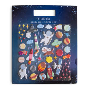 Toys And Educational: Reusable Sticker Set (Space)