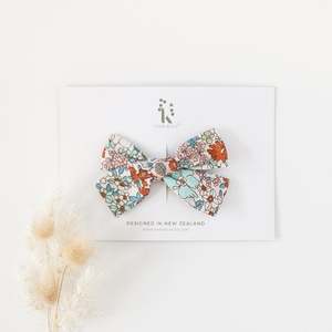 Karibou Kids: Melodie Floral Magic Cotton Bow - Hair clip