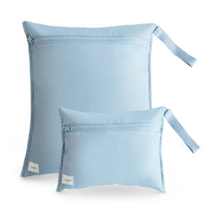 Mealtime: Water Resistant Wet Bag 2-Pack - Tradewinds