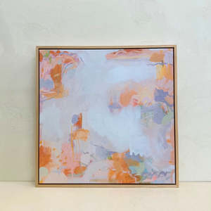 Wall Art: Cloudscape - 40x40cm / Oak Frame