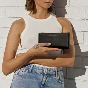 Status Anxiety: Old Flame Wallet - Black