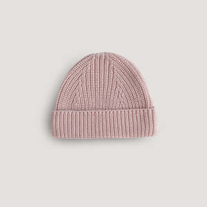 Bodysuits: Chunky Knit Beanie - Blush