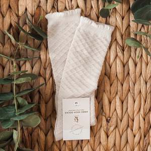 Picnic Knee-High Socks - Macaroon