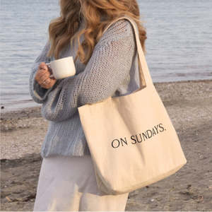 Bags: On Sundays Tote Bag