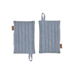 Oyoy Living: Striped Denim Potholder - Set of 2