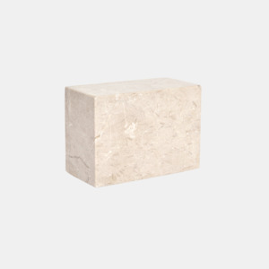 Oyoy Living: Savi Marble Bookend - Square Beige