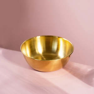Stray Willow: Facial Mask Bowl - Brass