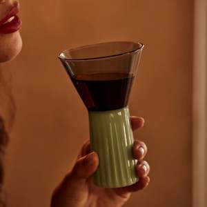 Saarde: Kairos Wine Glass - Smoke