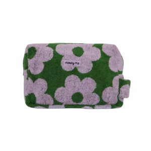Homeware: Flowerbed Terry Toiletry Bag