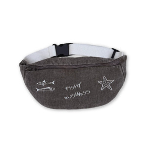 Baby: Fishy Business Treasure Bag - Ash