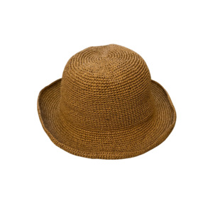 Crochet Adjustable Hat - Natural