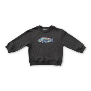 Parrot Fish Jumper - Ash