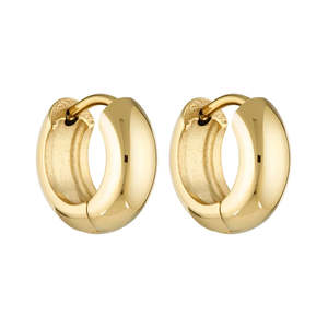 New: Petite Thick Huggies 8mm - Gold