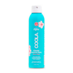 Sunscreens Uv Protection: COOLA Classic Body Organic Sunscreen Spray SPF 50 - Guava Mango 177ml