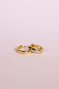 Classic Gold Hoops