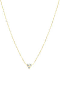 Lotus Gemstone Necklace