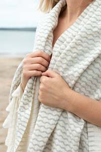 Bath Towels: Anatolia Towel Silver Grey
