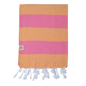 Santorini Collection: Santorini Towel Melon Pink