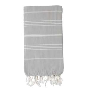 Classic And Sofia Collections: Classic Turkish Towel Pale Grey