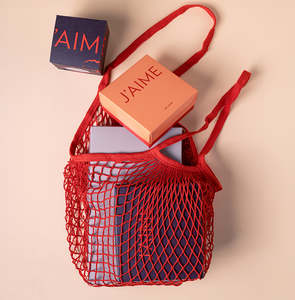 Women's Refuge Red Market Bag