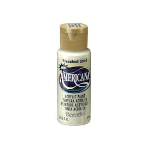 Americana Acrylic Paint Neutrals Bleached Sand Da257