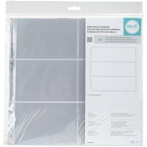 WE R MEMORY KEEPERS 3 RING SCRAPBOOK ALBUM REFILLS 6 POCKET