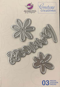 Diecutting: COUTURE CREATIONS MINI DIE PRINCESS